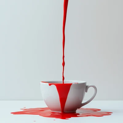 Red Paint Stream