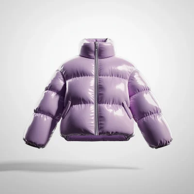 Puffy Purple Jacket