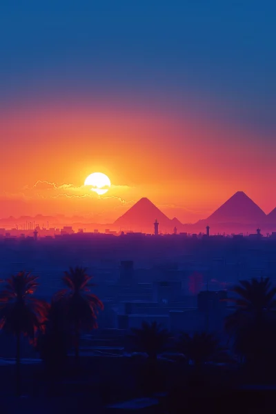 Stunning Daytime View of Egypt