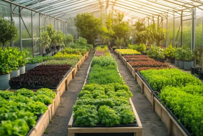 Greenhouse Garden Vibes