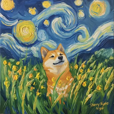 Summer Shiba Inu