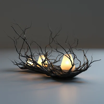 Branch Lamp Design