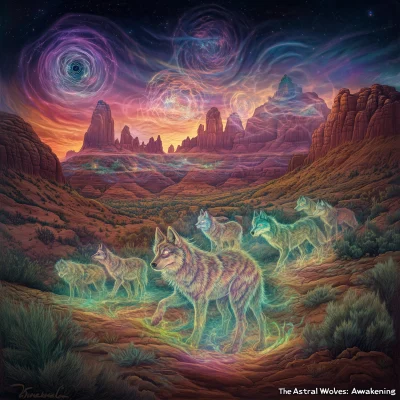 The Astral Desert Wolves: Vortex Awakening