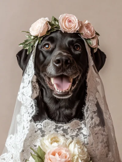 Bridal Labrador