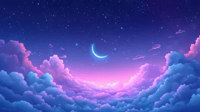 Night Sky Illustration