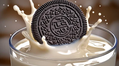 Oreo Cookie Splash