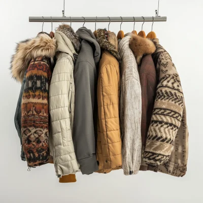 Winter Clothes Display