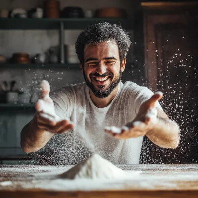 Joyful Cooking Moment