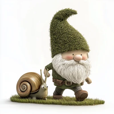 Whimsical Garden Gnome