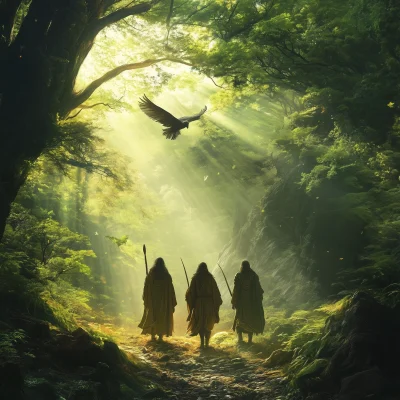 Warriors in the Enchanted Forest