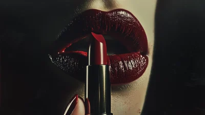 Lipstick Advertisement