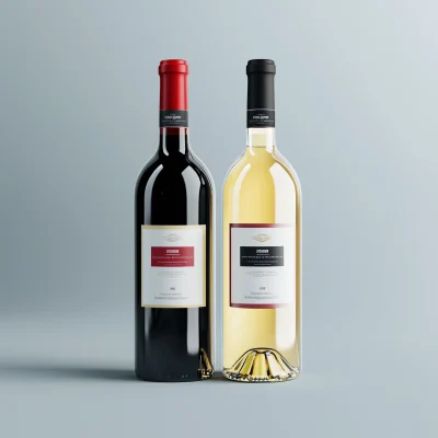 Wine Bottle Mockup