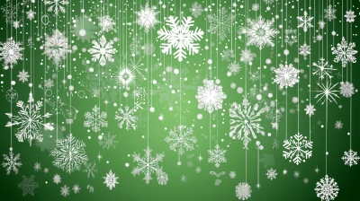 Festive Snowflake Design