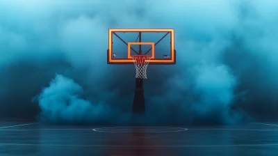 Dramatic Basketball Court