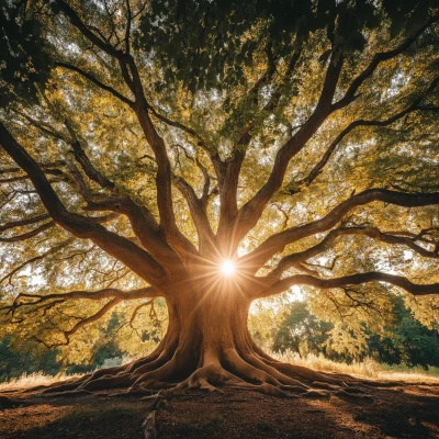 Majestic Forest Tree