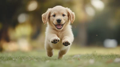 Talented Puppy in the Park