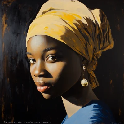 African Woman Portrait