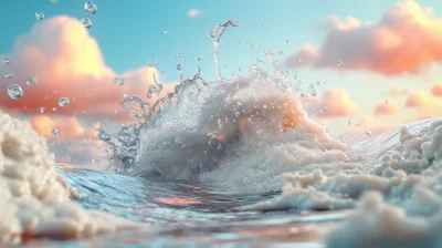 Overwhelming Ocean Wave