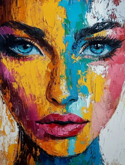 Beautiful Palette Knife Painting