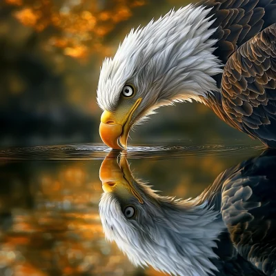 American Eagle Reflection