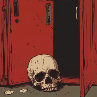 Skull in Locker