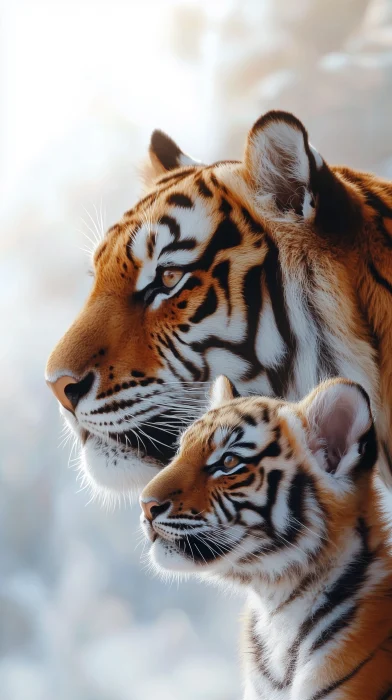 Tigress with Tiger Cub