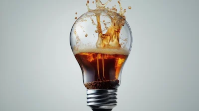 Coffee Light Bulb