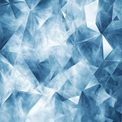 Fractal Ice Background