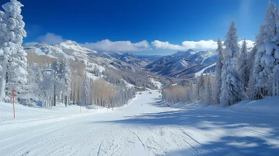 First Person Ski Slopes