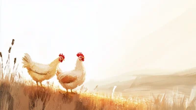 Chickens on a Farm