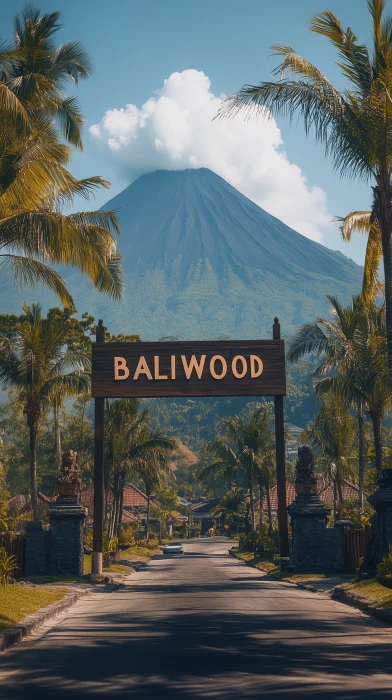 Tropical Neighborhood View