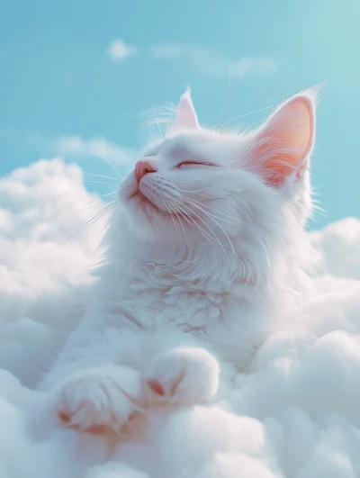 Cat on a Cloud