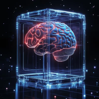 AI Brain in Plastic Box