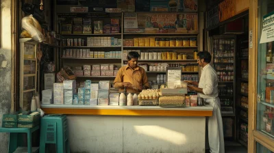 Small Indian General Store