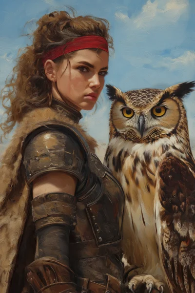 Warrior and Owl