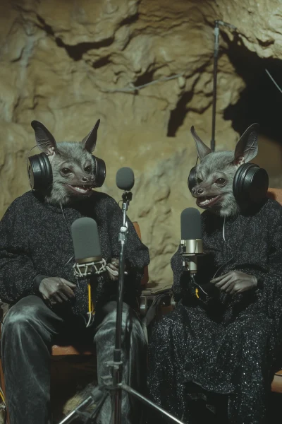 Bats in a Recording Studio