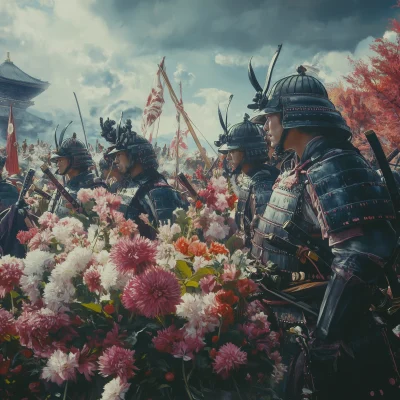 Samurai Warriors in Bloom