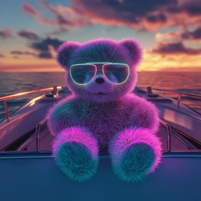 Chill Vibes with Neon Teddy