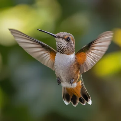 Inquisitive Hummingbird