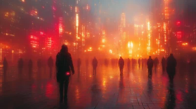 Futuristic Cyberpunk Street