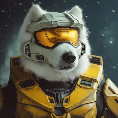 Samoyed Master Chief