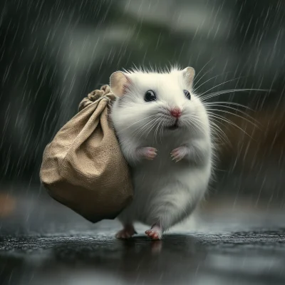 Hamster in the Storm