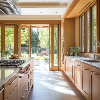 Modern Galley Kitchen