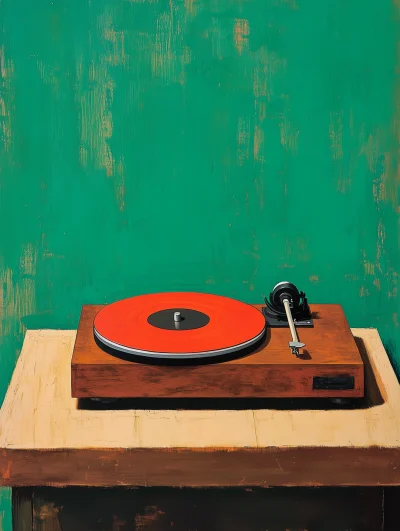 Minimalist Turntable