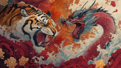 Tiger and Dragon Dance