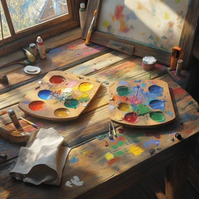 Artist’s Studio Scene