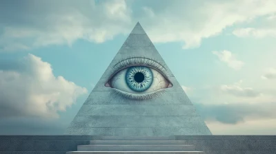 Satan’s Eye on the Freemason Pyramid