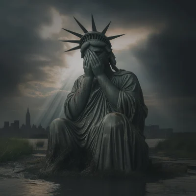 Statue of Liberty in Despair