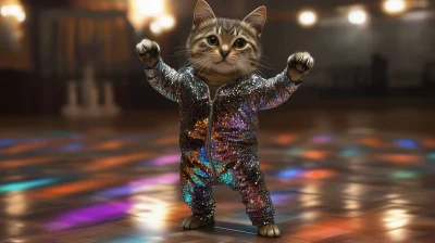 Dancing Cat