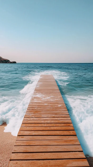 Serene Beach Scene